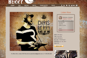 Chris Berry - King of Me